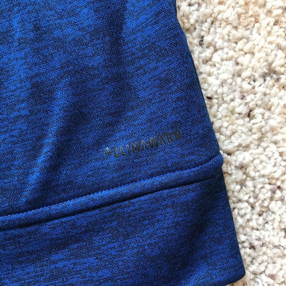 Blue Adidas Full-Zip Hoodie - Picture 6 of 6